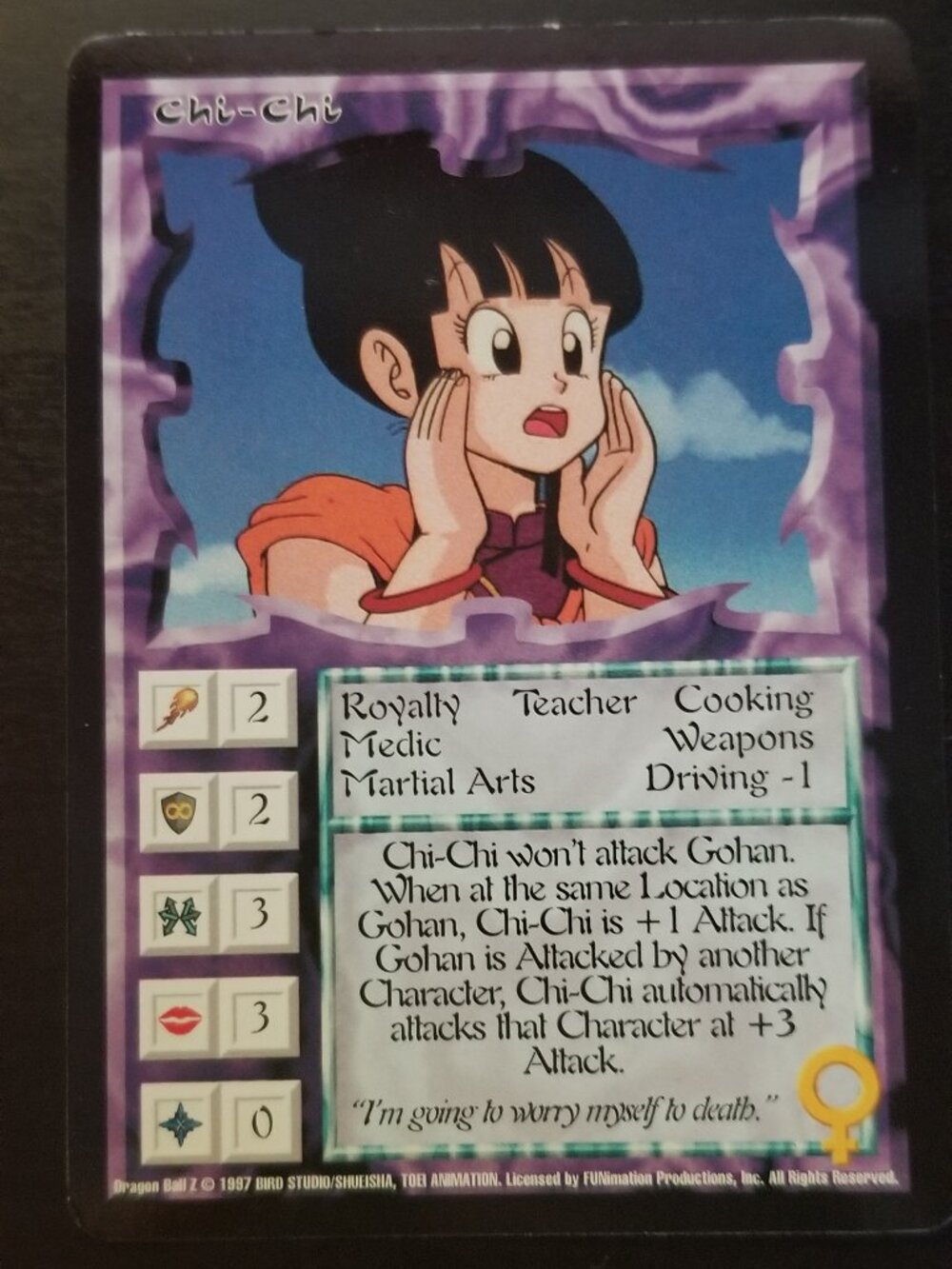 TCG Dragonball Z (Ani-Mayhem) - Chi-Chi